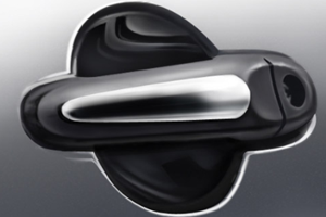 Image of Chrome Door Handle Accents (4-piece set) image for your 2018 Nissan Versa   